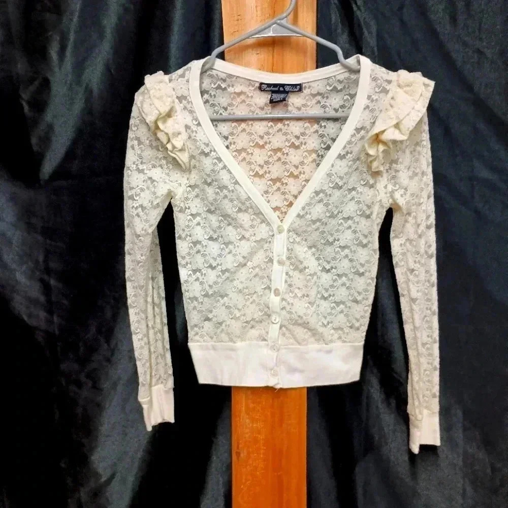 Elegant Cream Lace Blouse